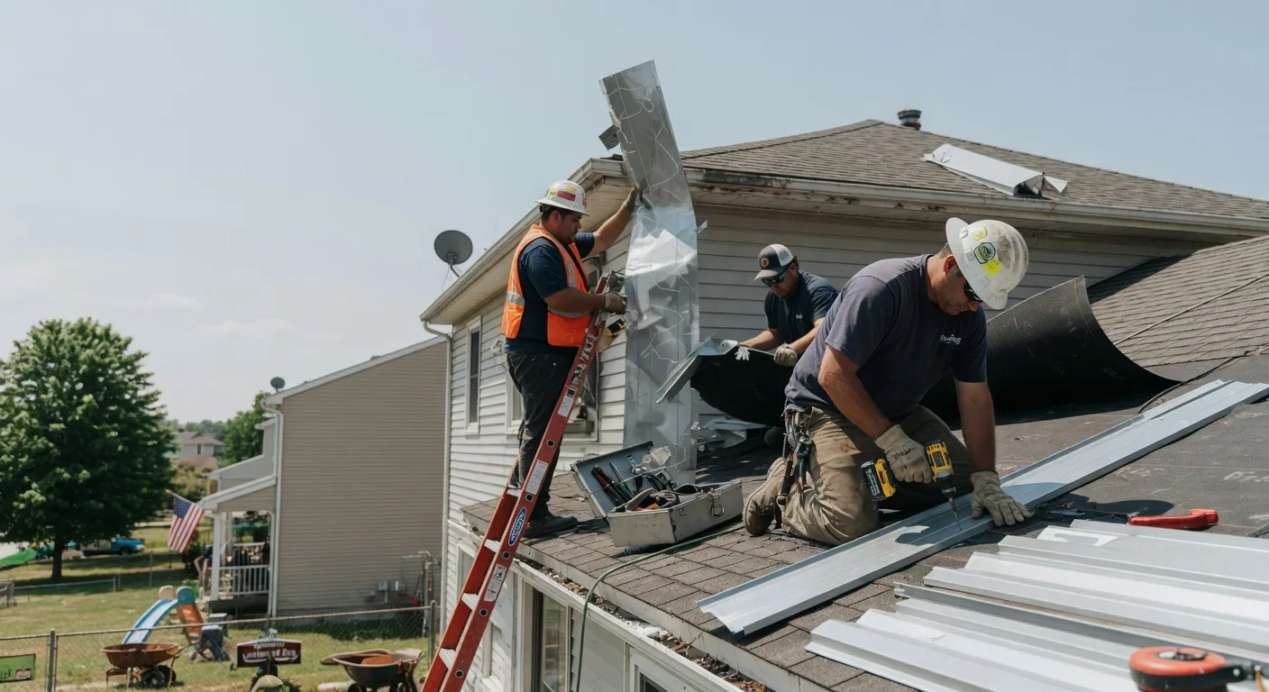 Metal Roof Repair in Middle Amana, IA